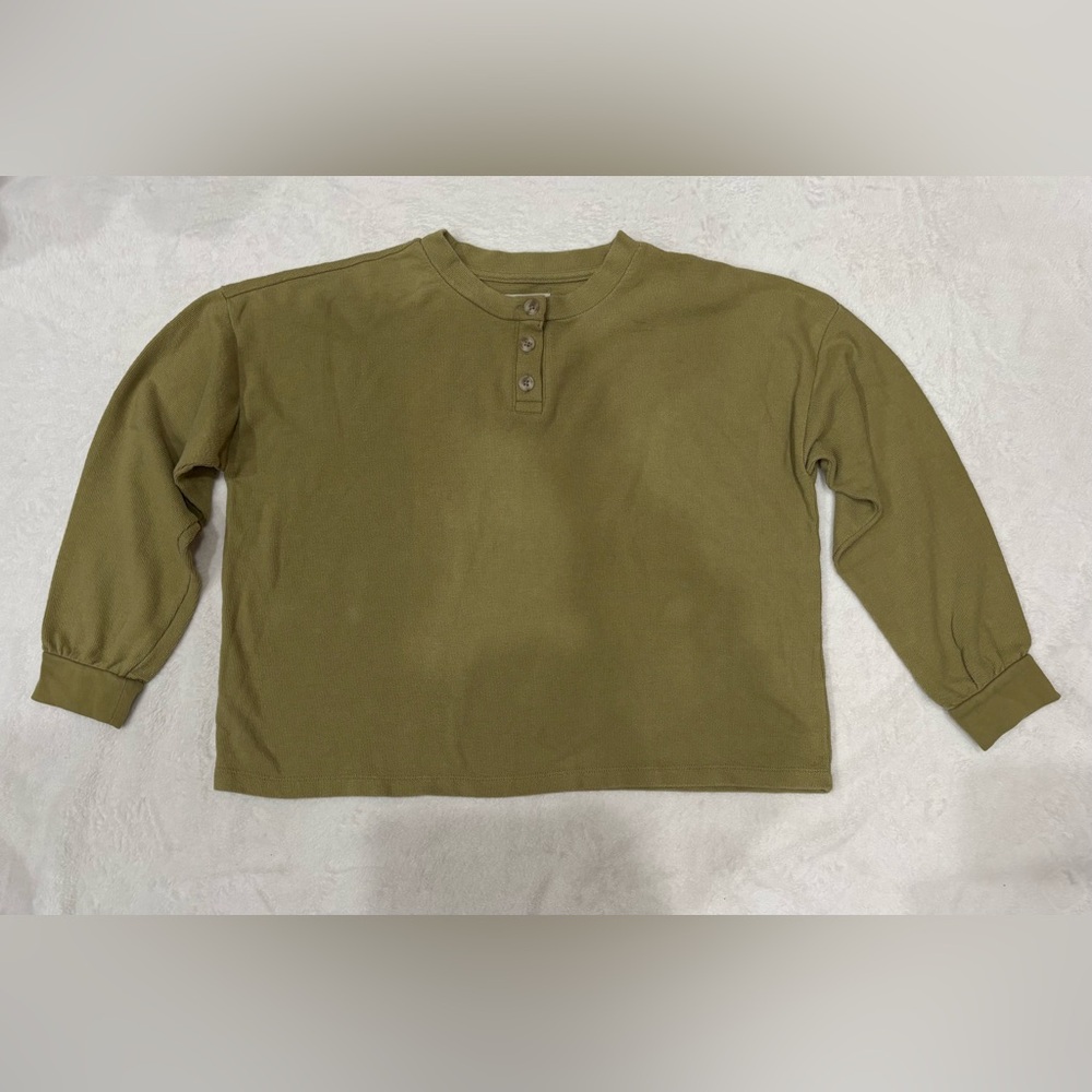Madewell Green Long Sleeve